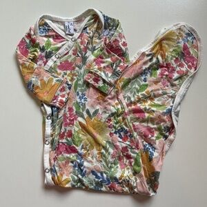 Copper Pearl Newborn Gown